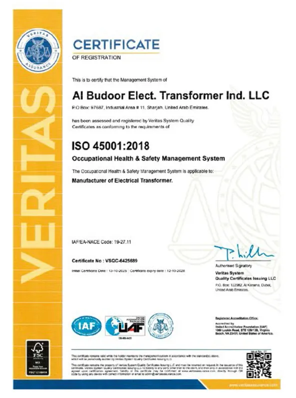 Certificate of Registration